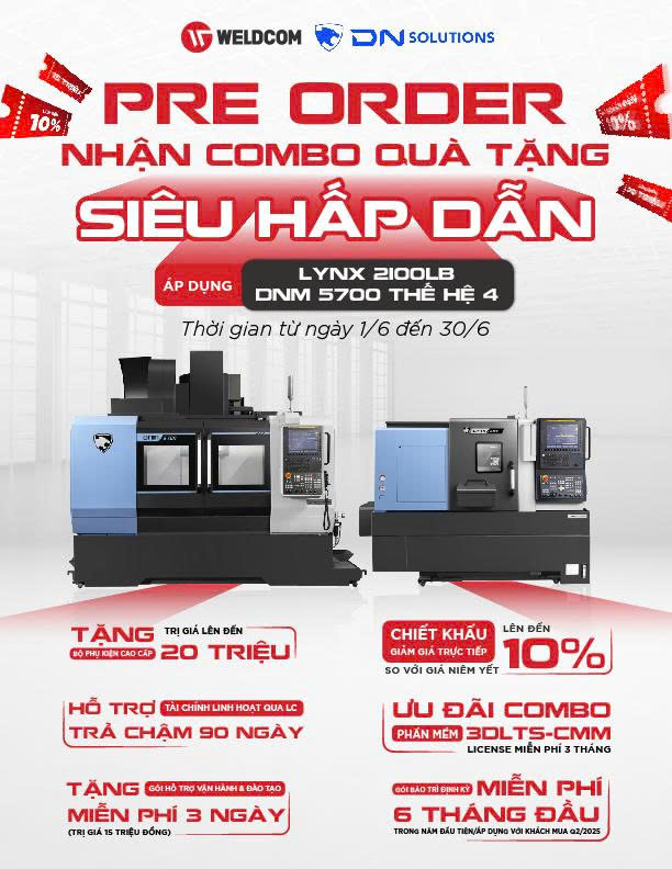 PRE ORDER – NHẬN NGAY COMBO ƯU ĐÃI SIÊU HẤP DẪN KHI ĐẶT MUA MÁY DNS